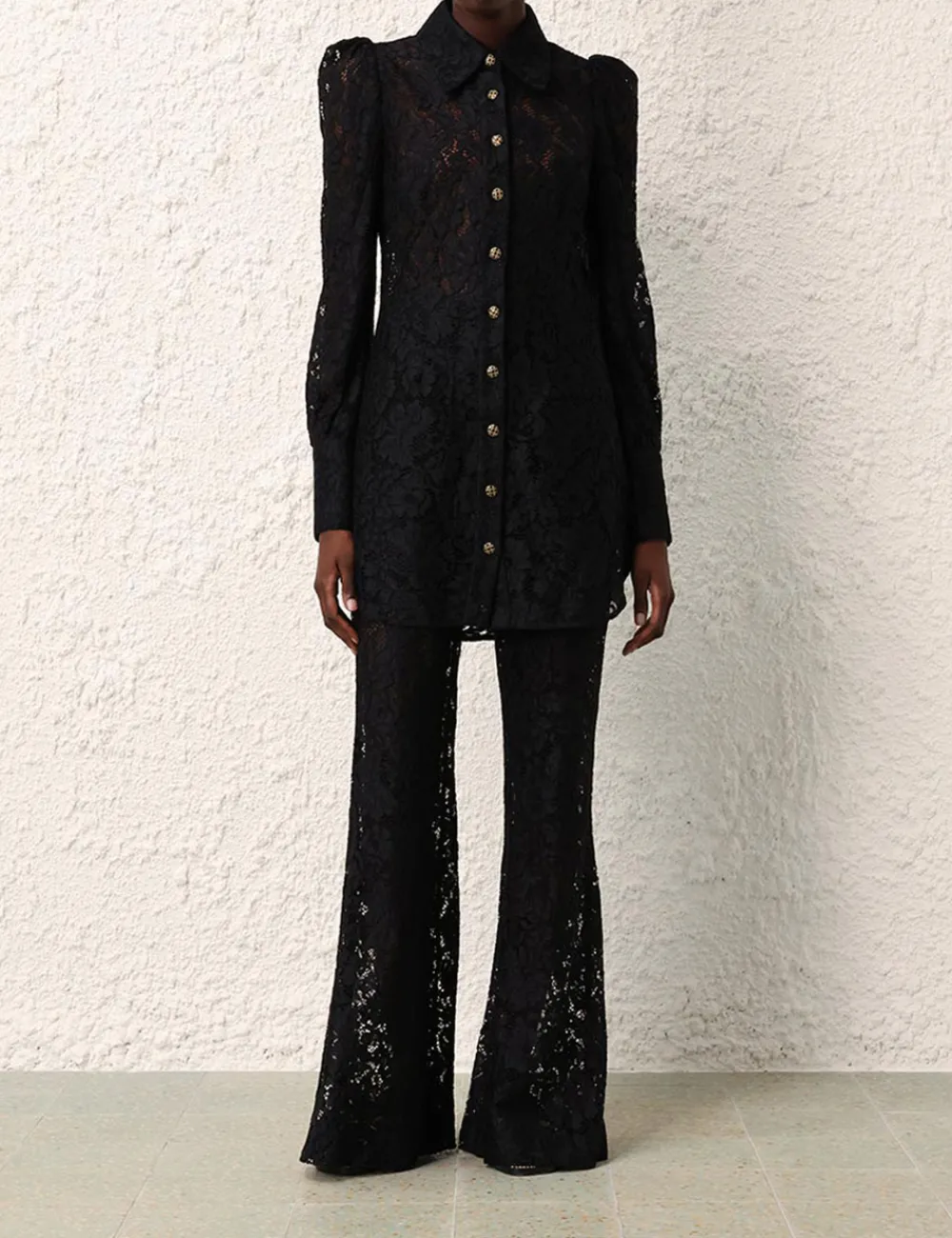 ZIMMERMANN Matchmaker Lace Tunic-Women Tops