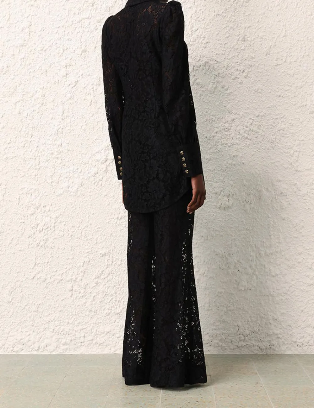 ZIMMERMANN Matchmaker Lace Tunic-Women Tops