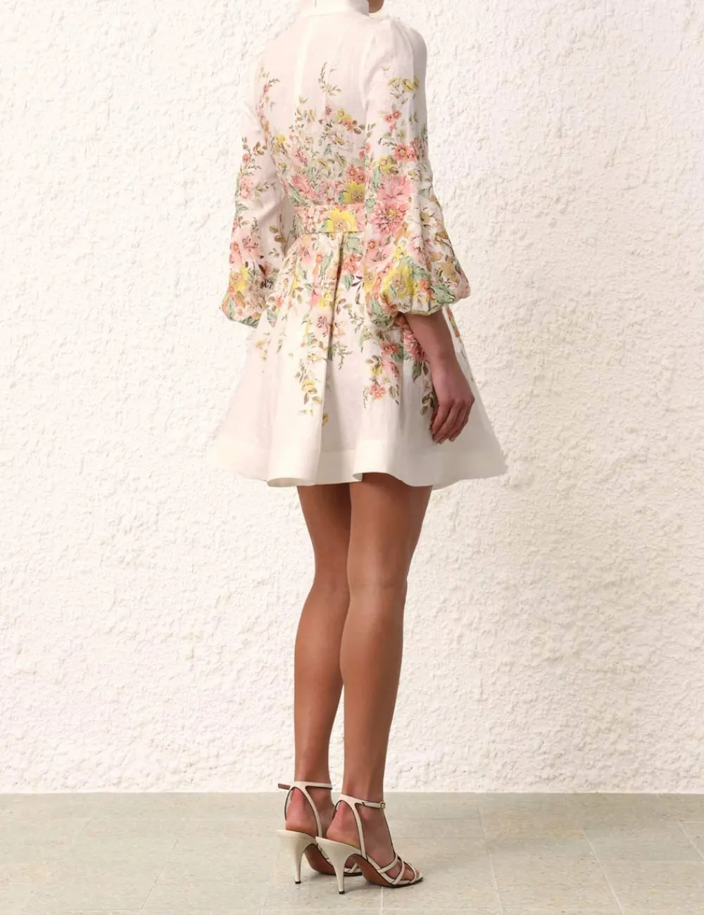 ZIMMERMANN Matchmaker Buttoned Mini Dress-Women Dresses