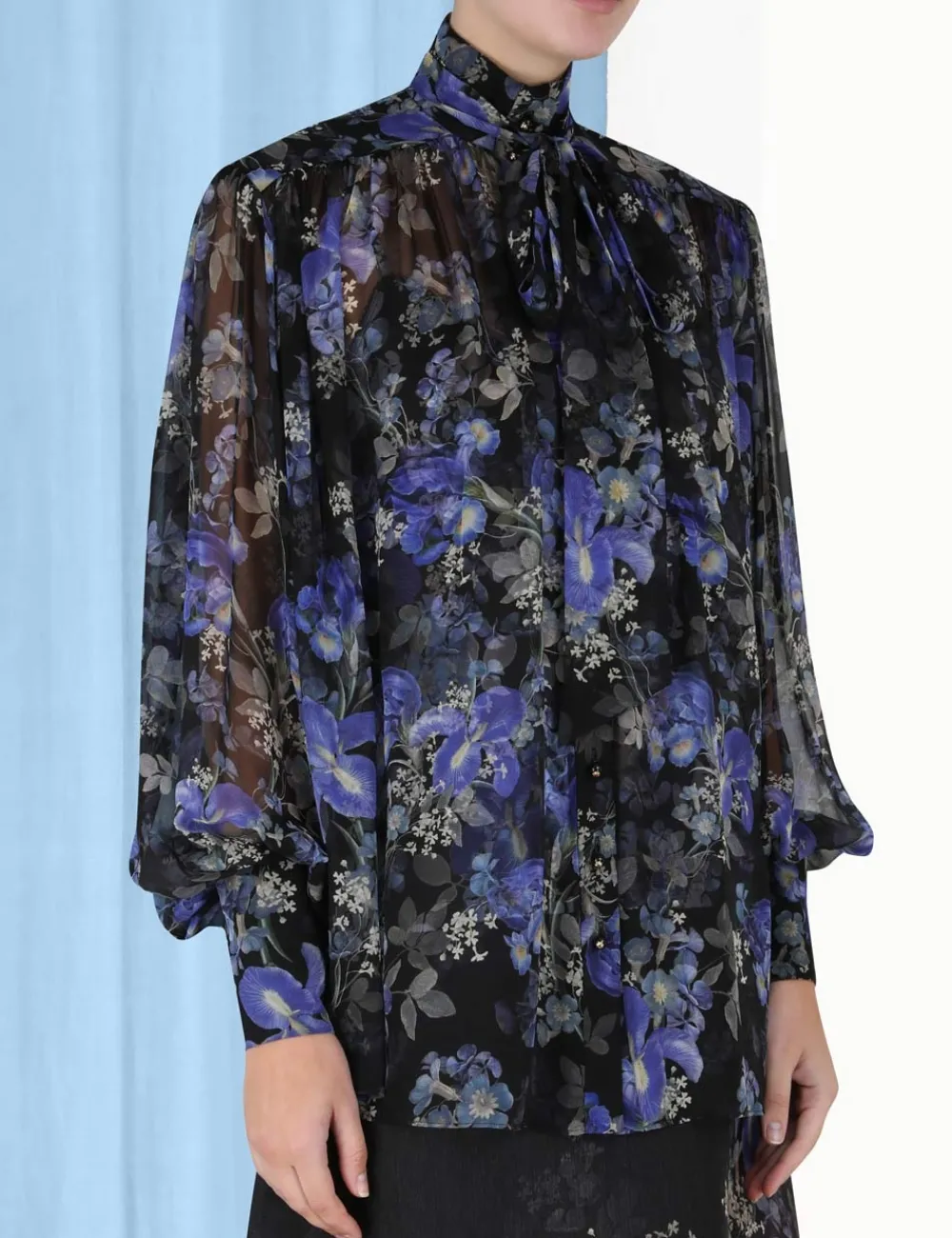 ZIMMERMANN Lyrical Lantern Blouse-Women Clothing