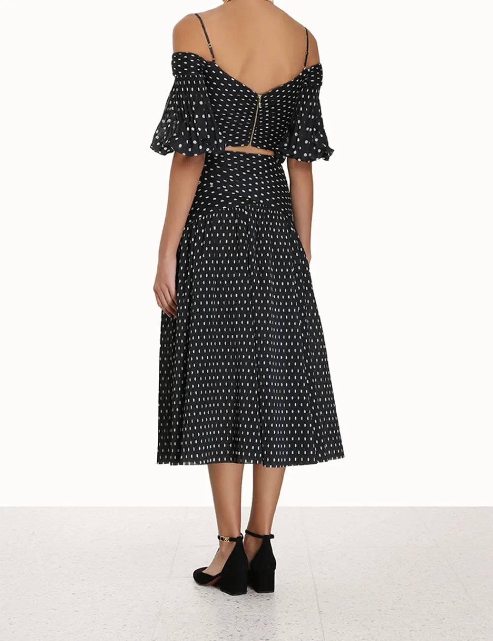 ZIMMERMANN Pleated Bodice-Women Tops