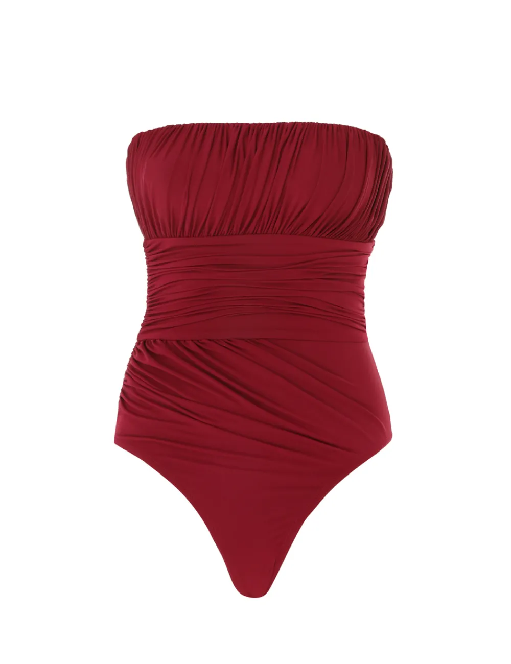 ZIMMERMANN Alight Draped Bandeau 1Pc-Women One Pieces