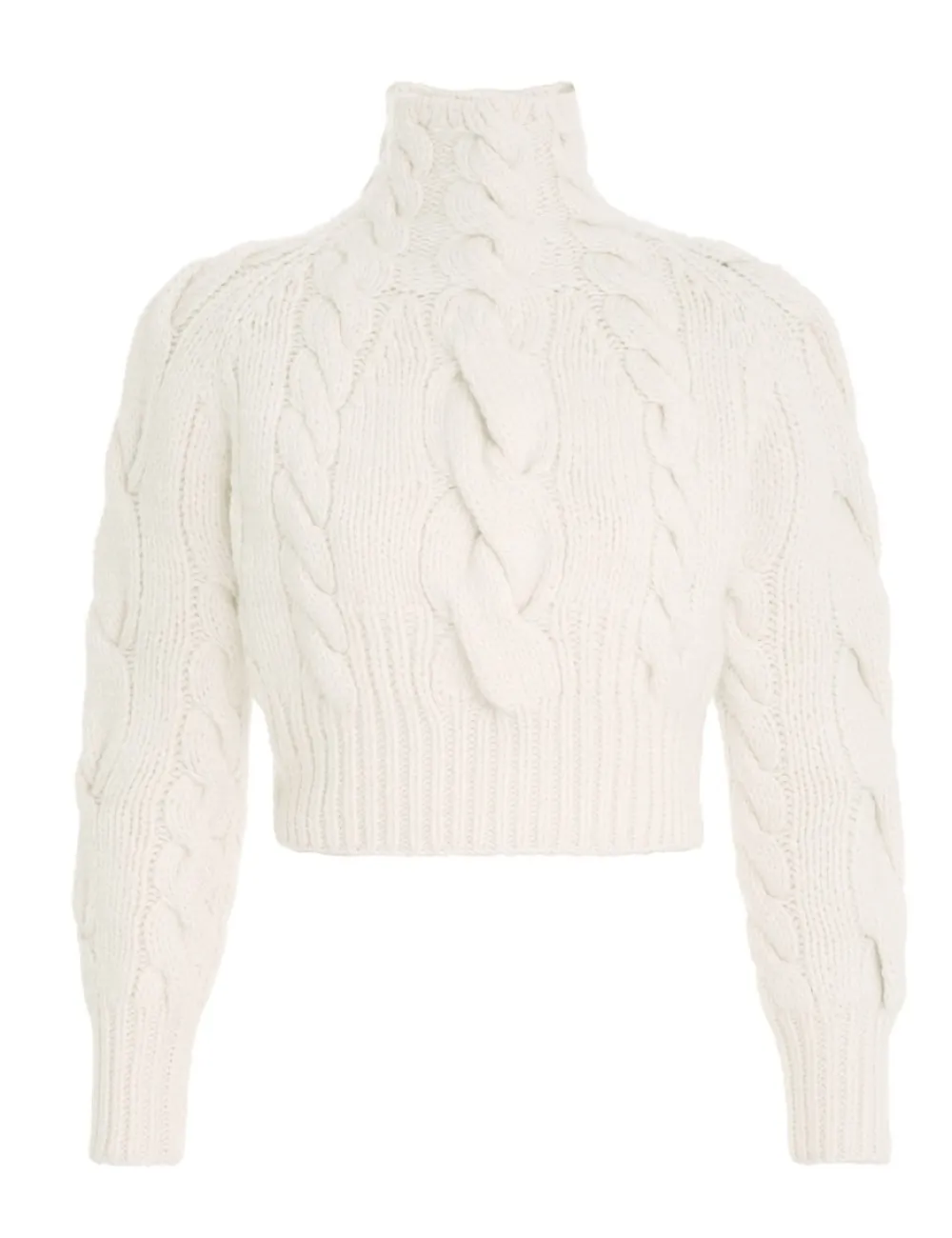 ZIMMERMANN Luminosity Cable Sweater-Women Clothing