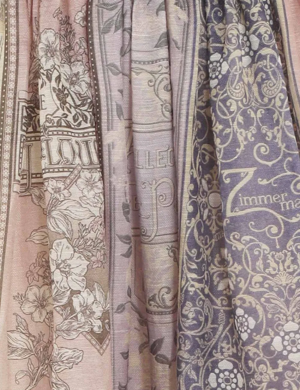 ZIMMERMANN Lyrical Book Print Midi Skirt-Women Skirts