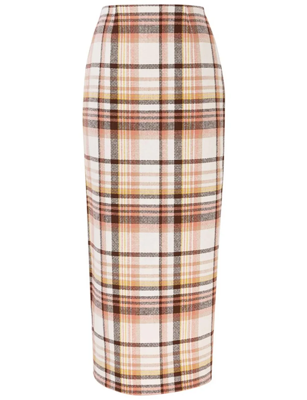 ZIMMERMANN Matchmaker Check Pencil Skirt-Women Skirts