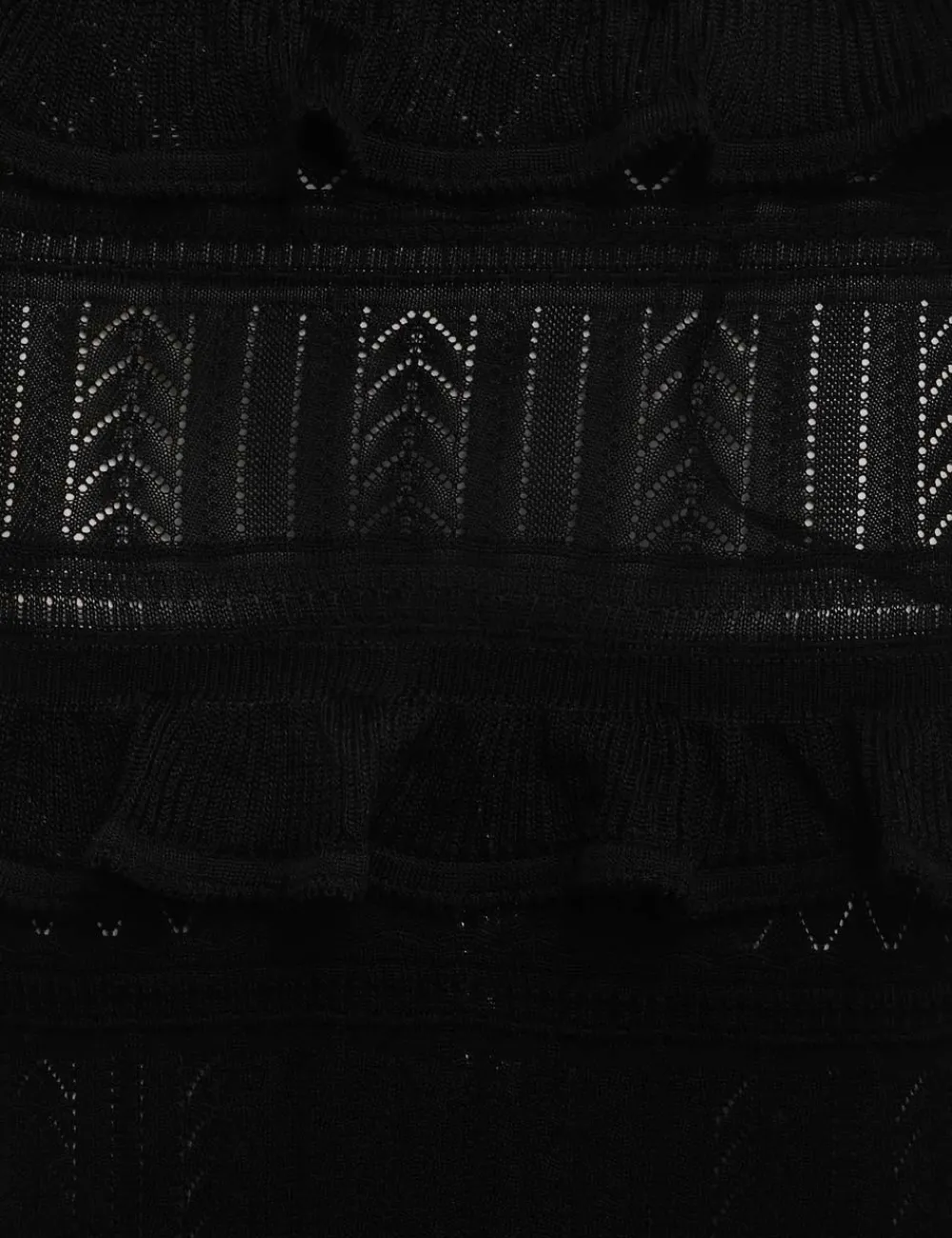 ZIMMERMANN Luminosity Ruffle Dress-Women Knitwear