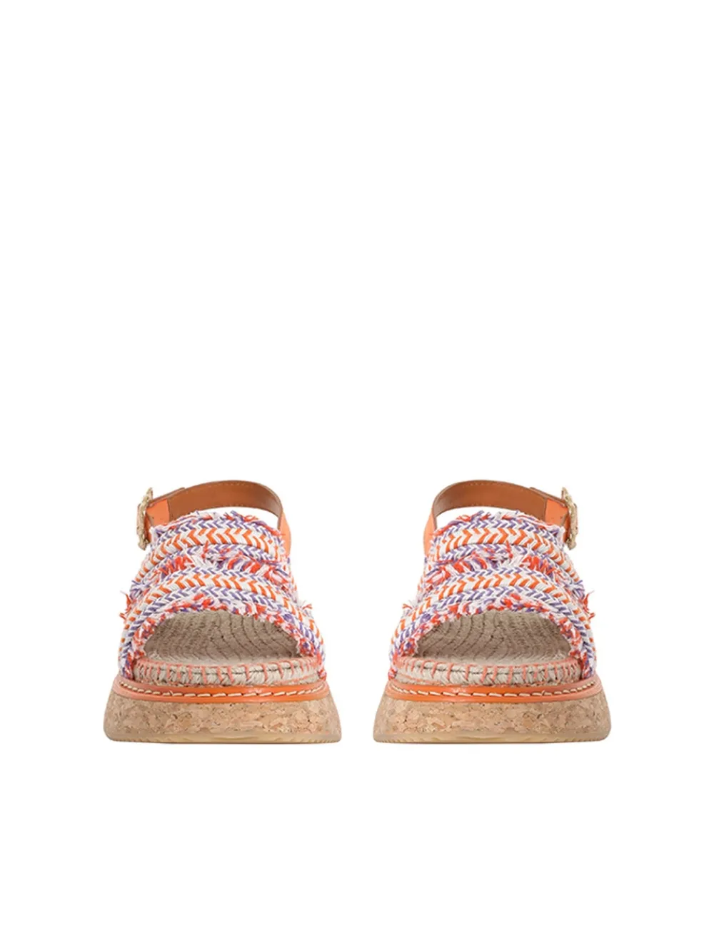 ZIMMERMANN Braided Strap Flatform-Women Sandals