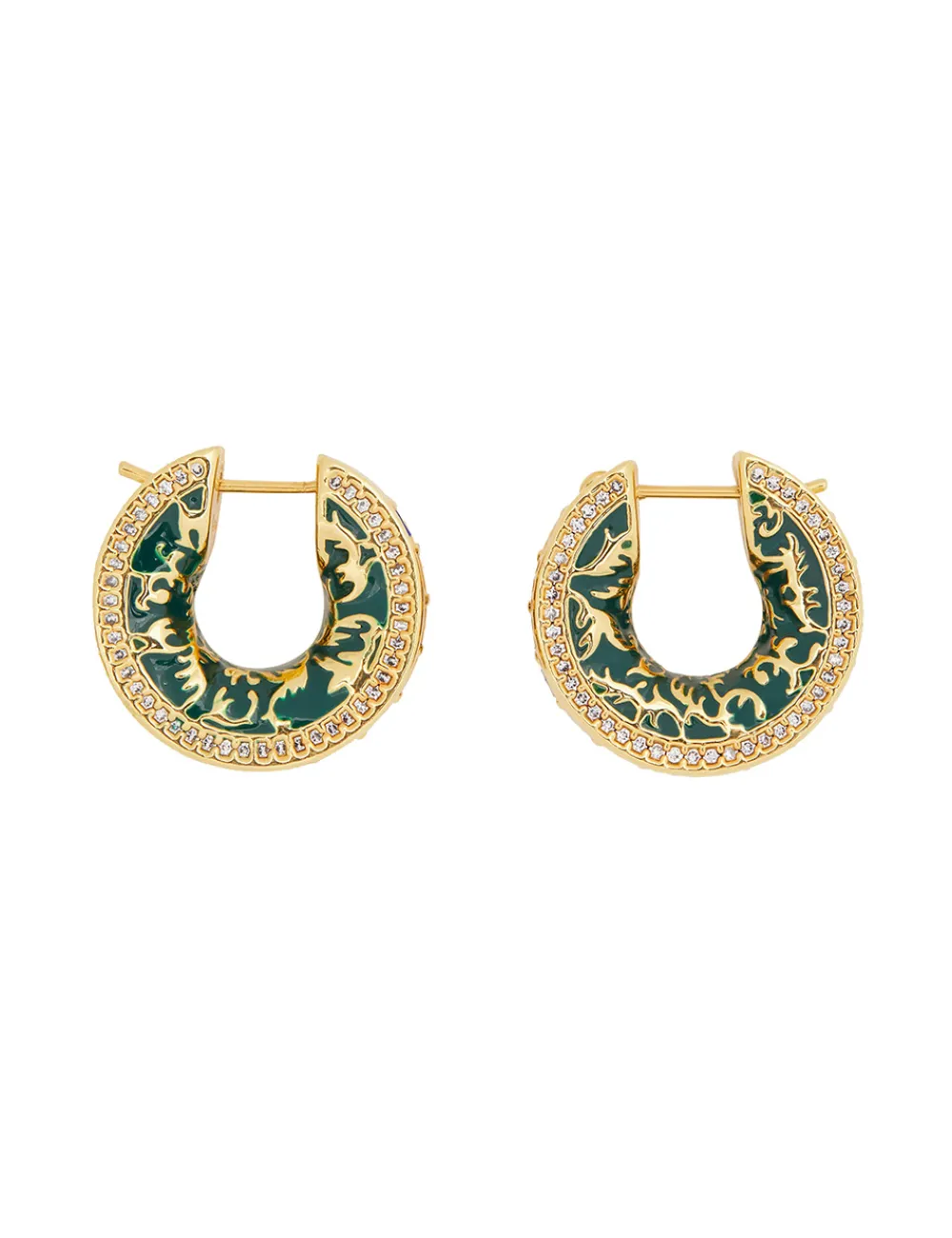 ZIMMERMANN Zimmemorabilia Stone Hoops-Women Accessories