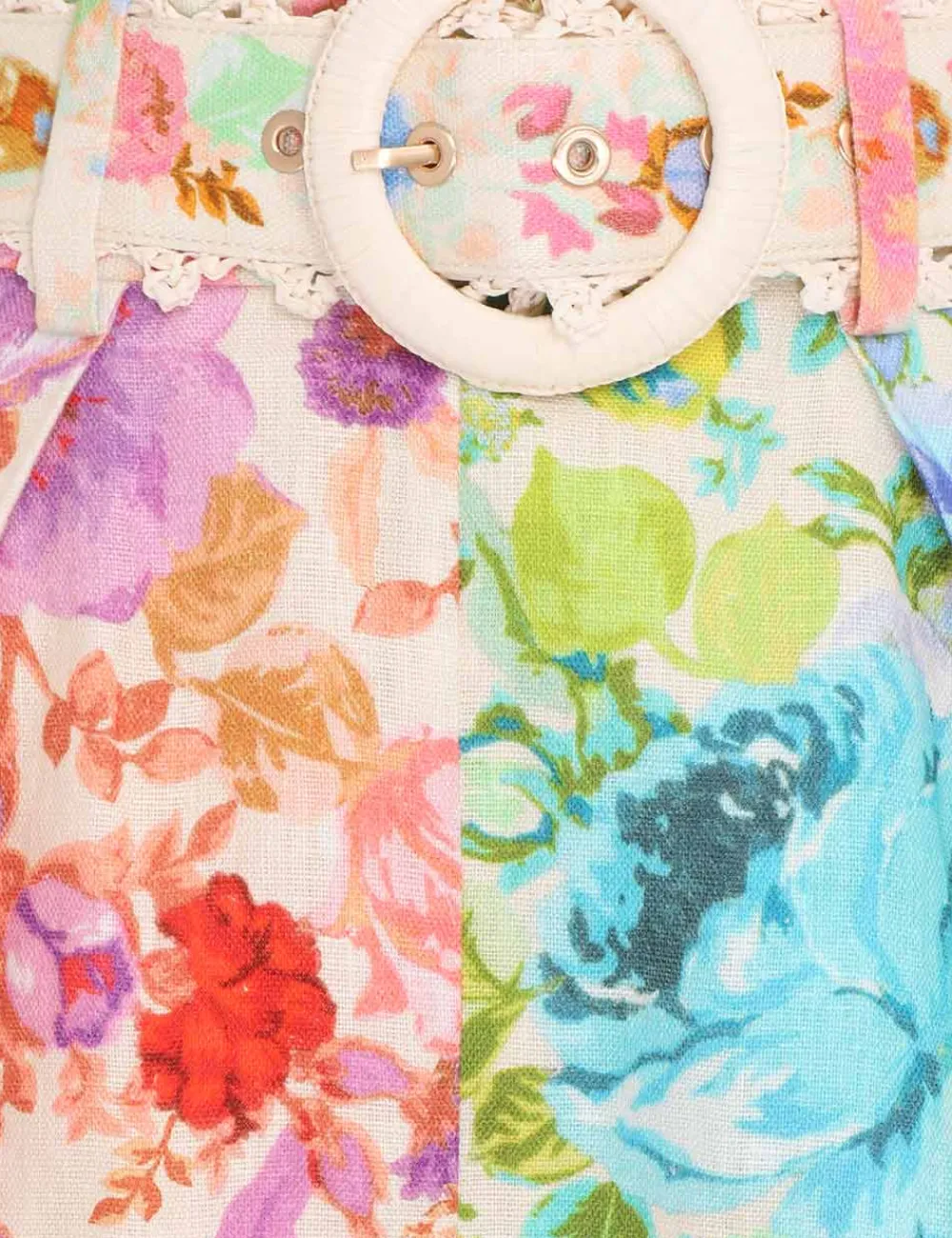 ZIMMERMANN Raie Tuck Short-Women Shorts & Pants