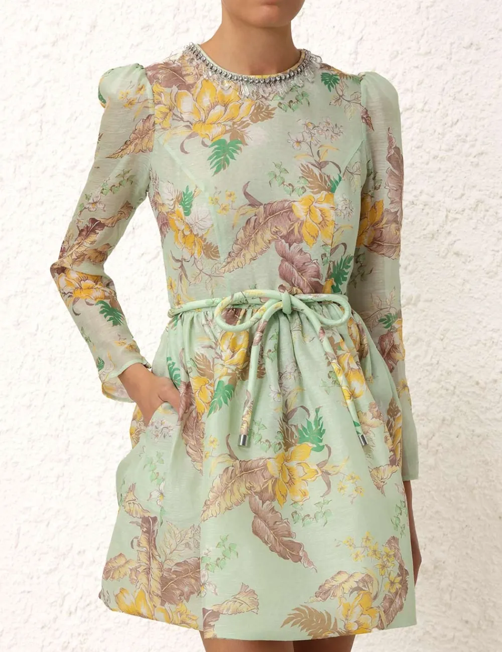 ZIMMERMANN Matchmaker Tulip Mini Dress-Women Dresses