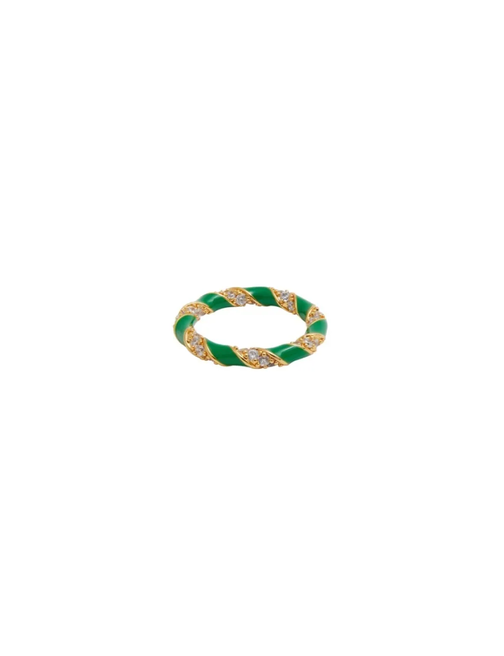 ZIMMERMANN Candy Stripe Pave Ring-Women Jewellery