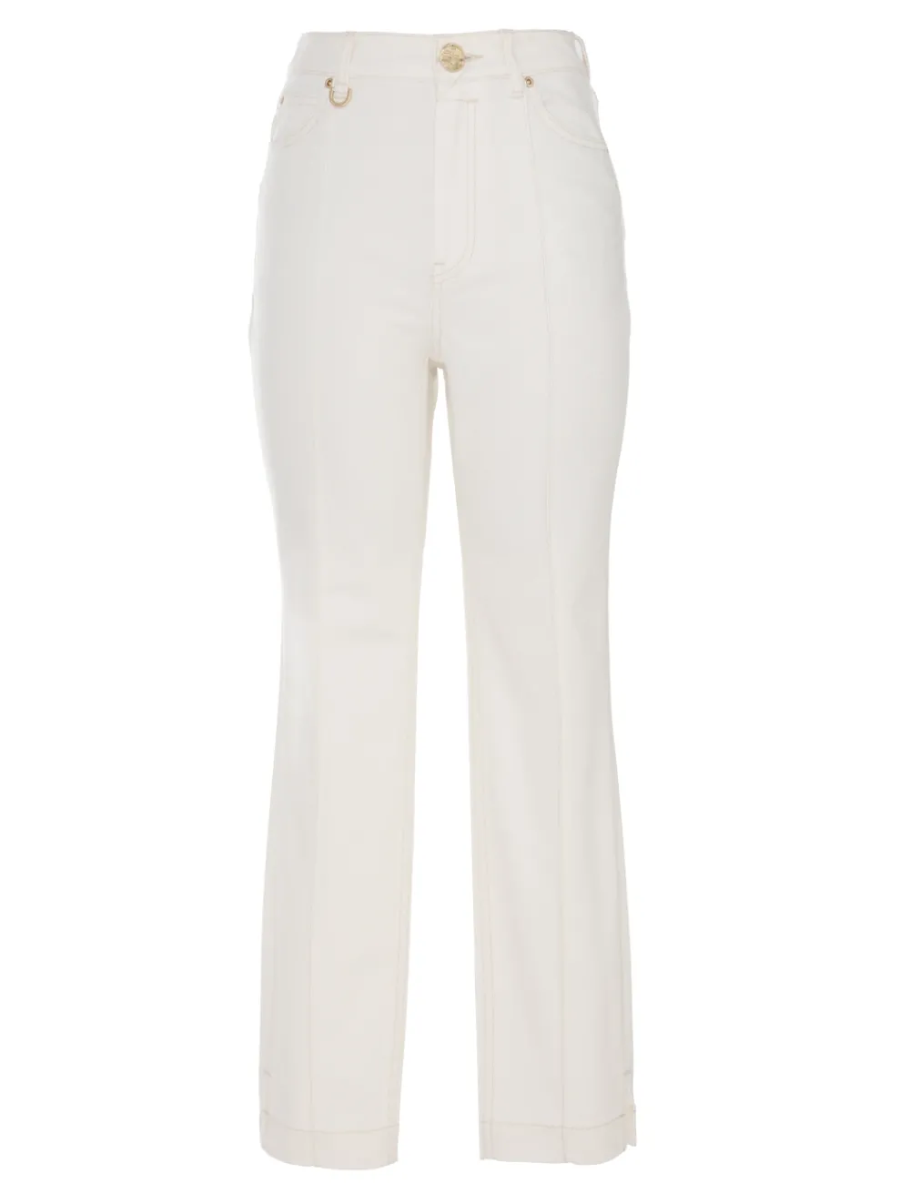 ZIMMERMANN Matchmaker Capri Jean-Women Shorts & Pants