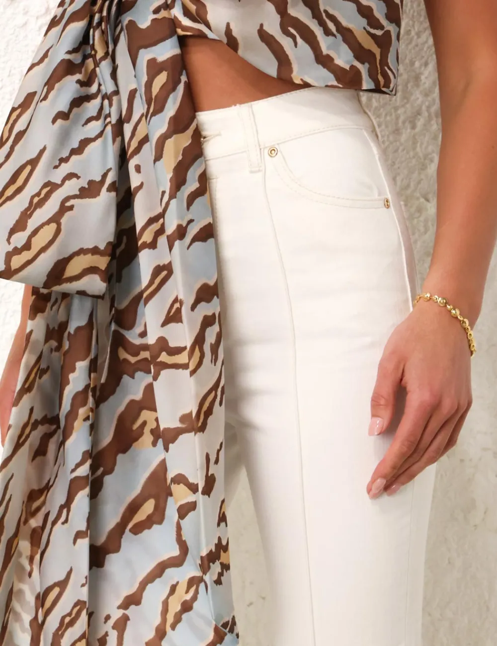 ZIMMERMANN Matchmaker Capri Jean-Women Shorts & Pants