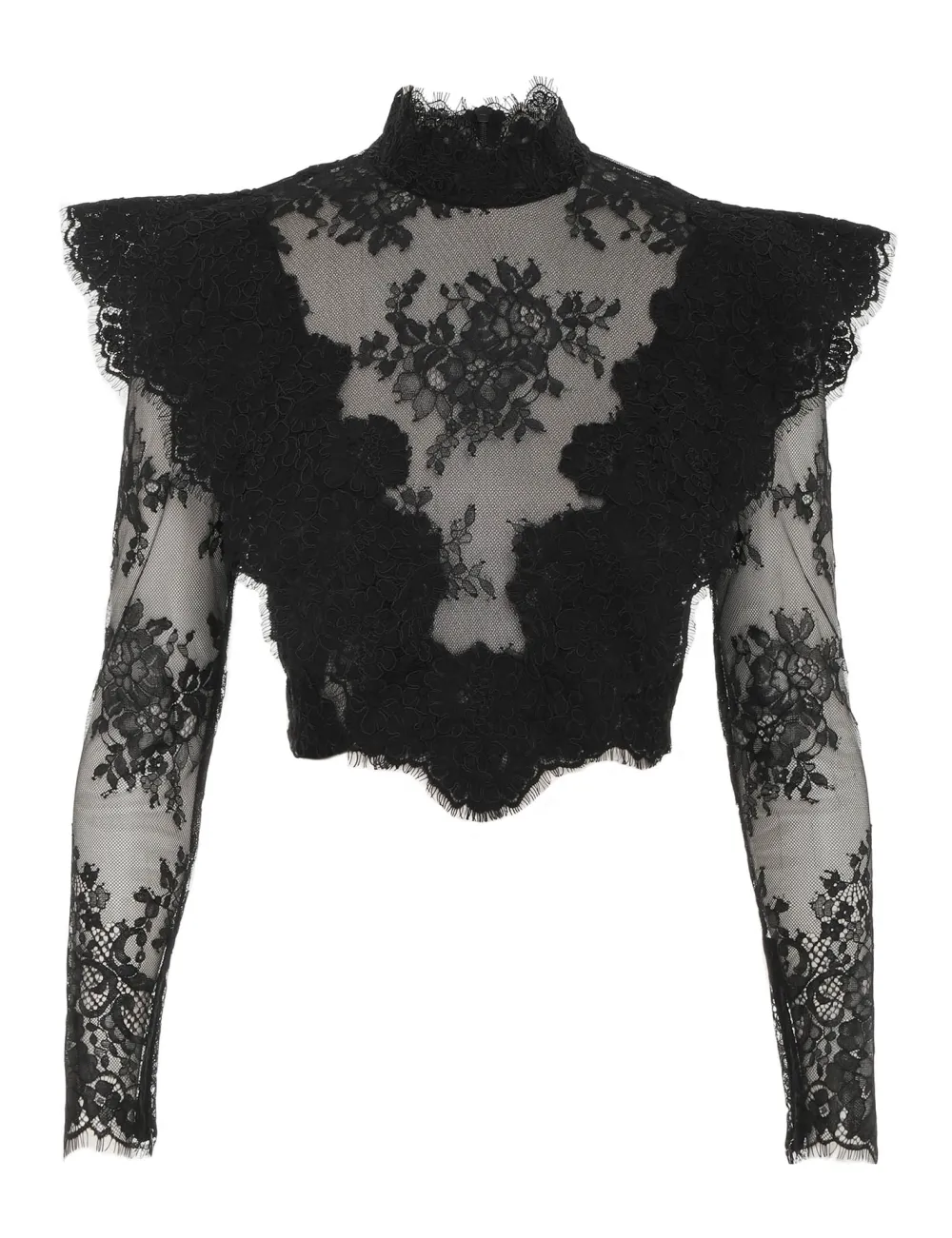 ZIMMERMANN Sensory Lace Bodice Top-Women Luminosity