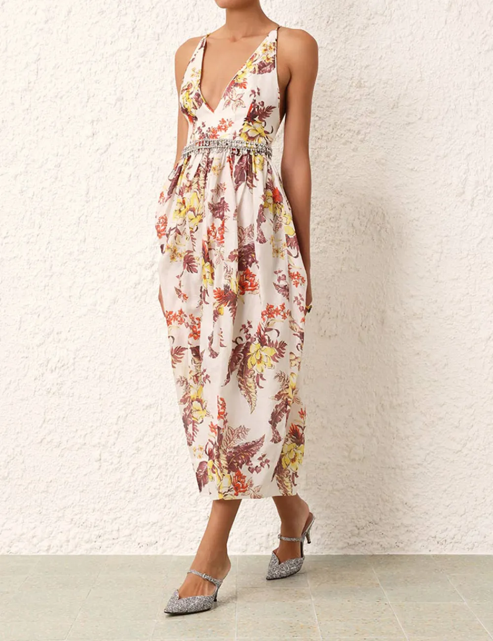 ZIMMERMANN Matchmaker Tulip Dress-Women Clothing