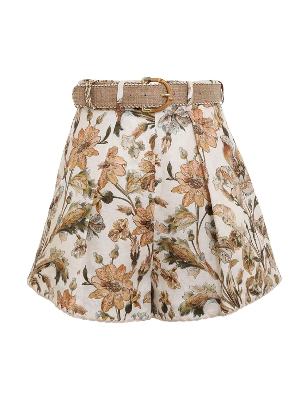ZIMMERMANN Chintz Tuck Short-Women Clothing