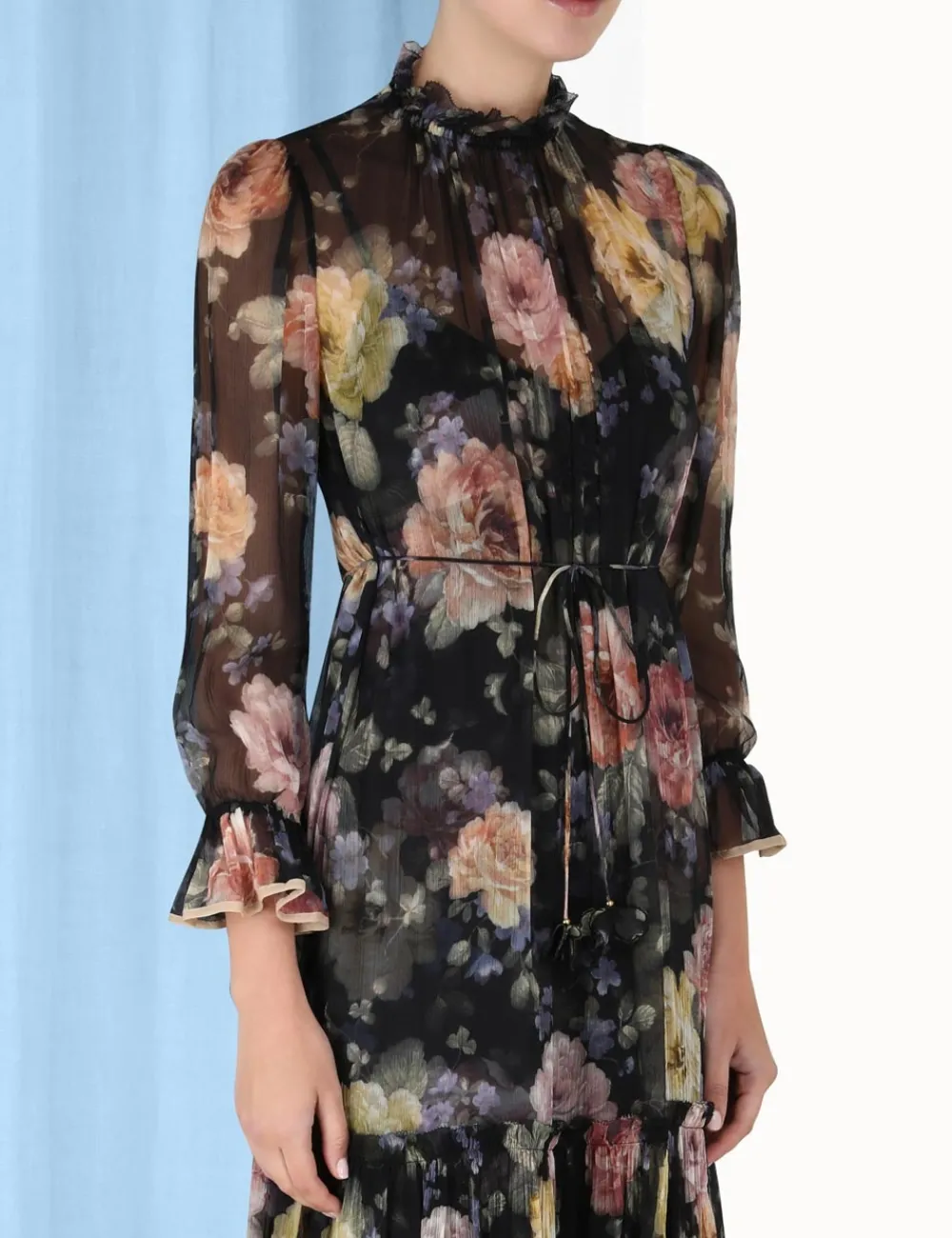 ZIMMERMANN Luminosity Tubular Midi Dress-Women Dresses