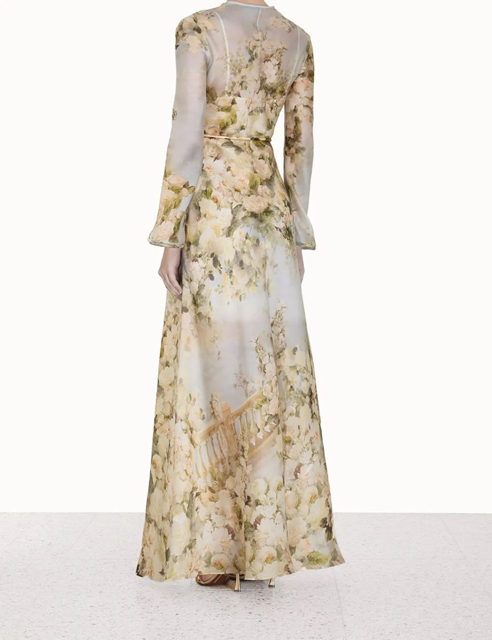 ZIMMERMANN Luminosity Bias Slip Dress-Women Dresses