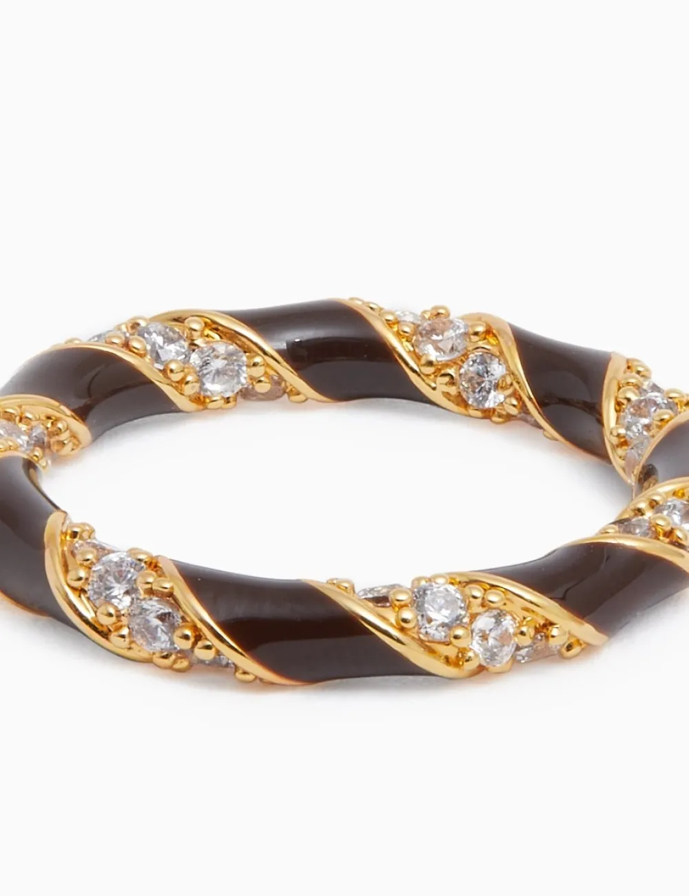 ZIMMERMANN Candy Stripe Pave Ring-Women Accessories