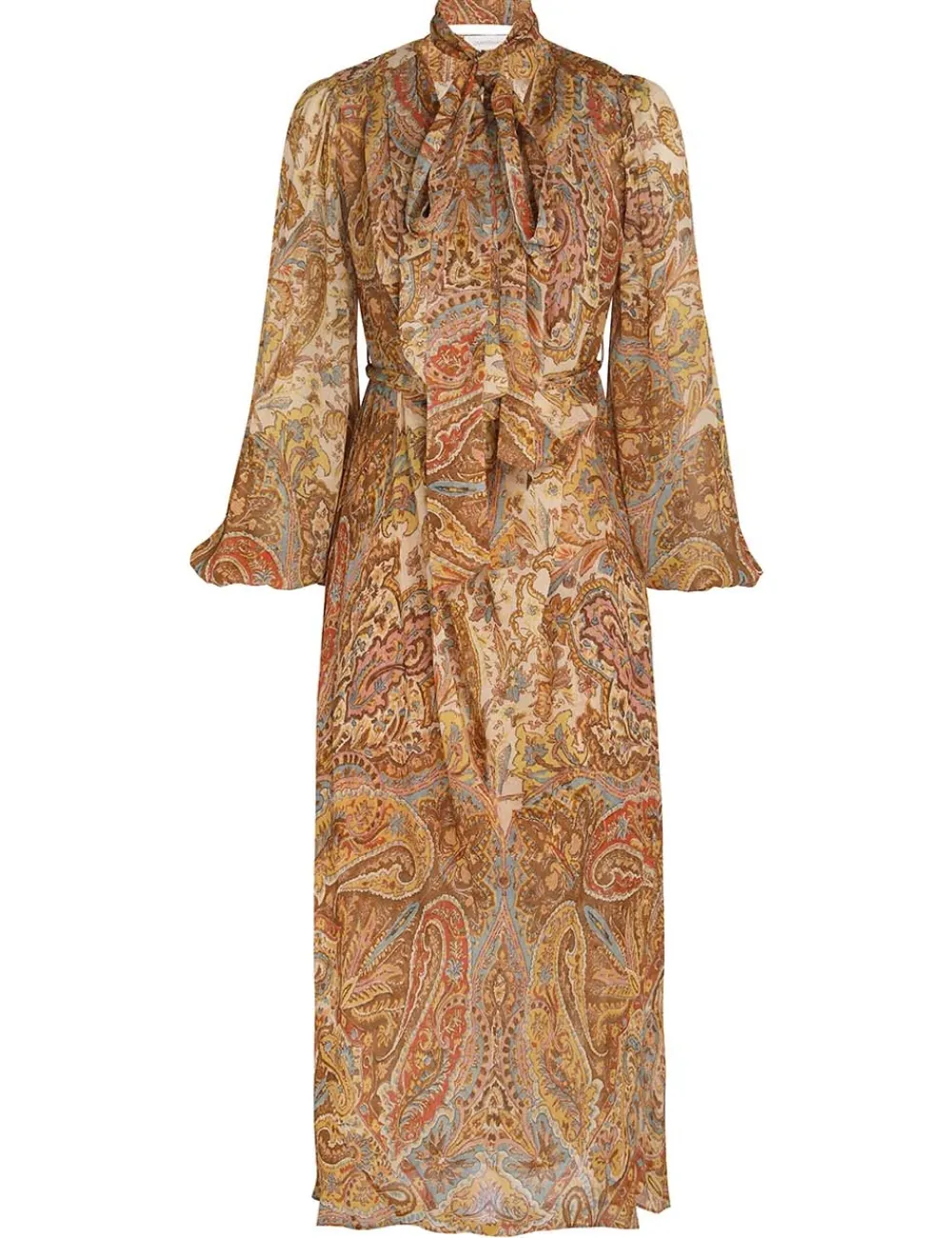 ZIMMERMANN Sensory Billow Dress-Women Clothing