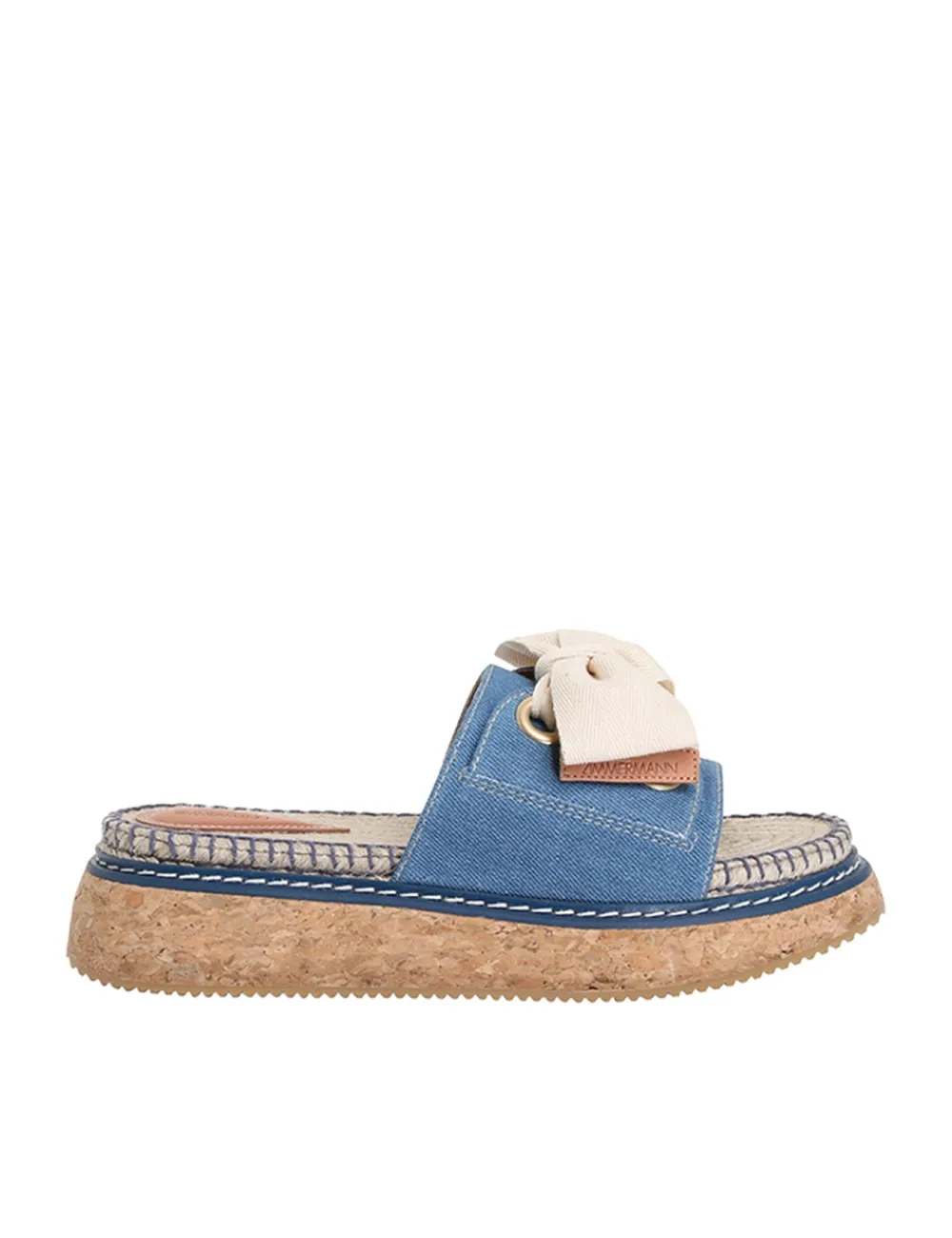 ZIMMERMANN Bow Flatform Espadrille-Women Accessories
