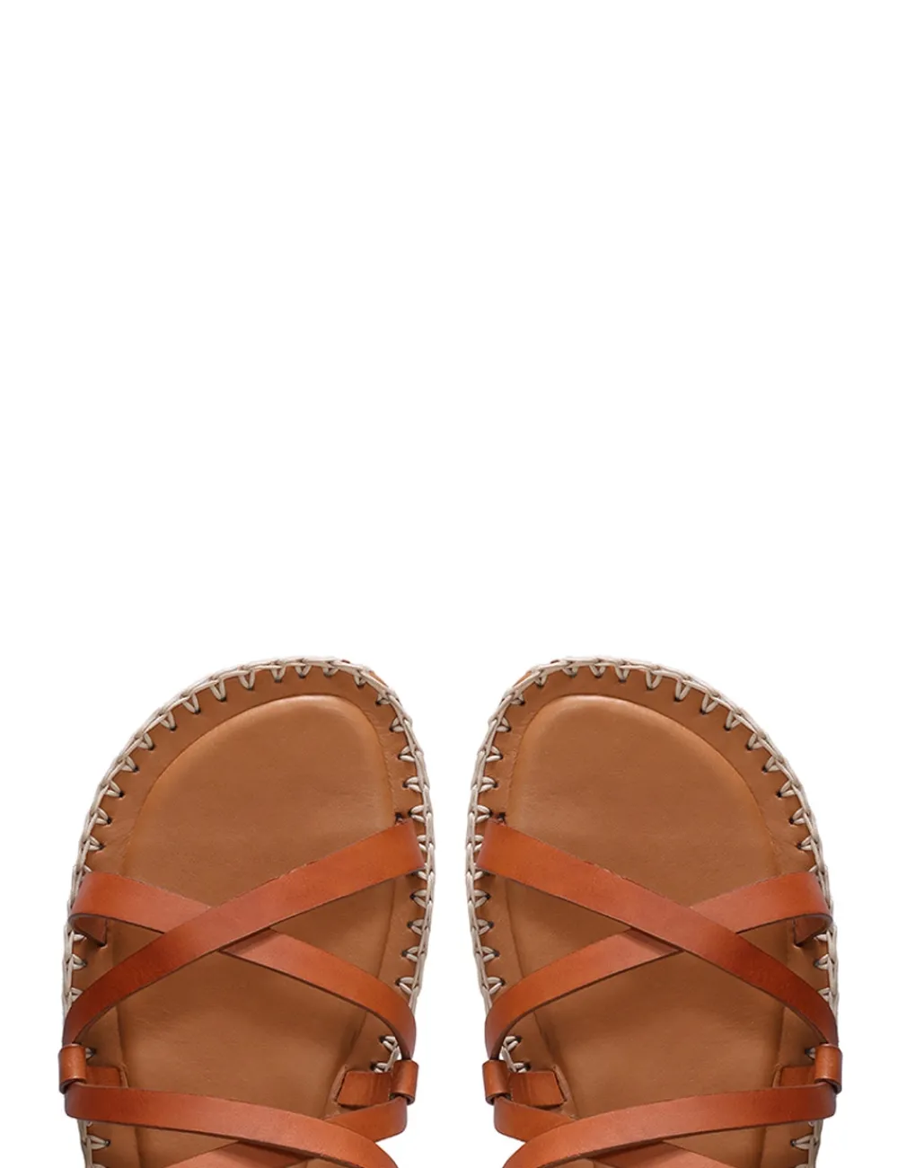 ZIMMERMANN Criss-Cross Sandal-Women Accessories