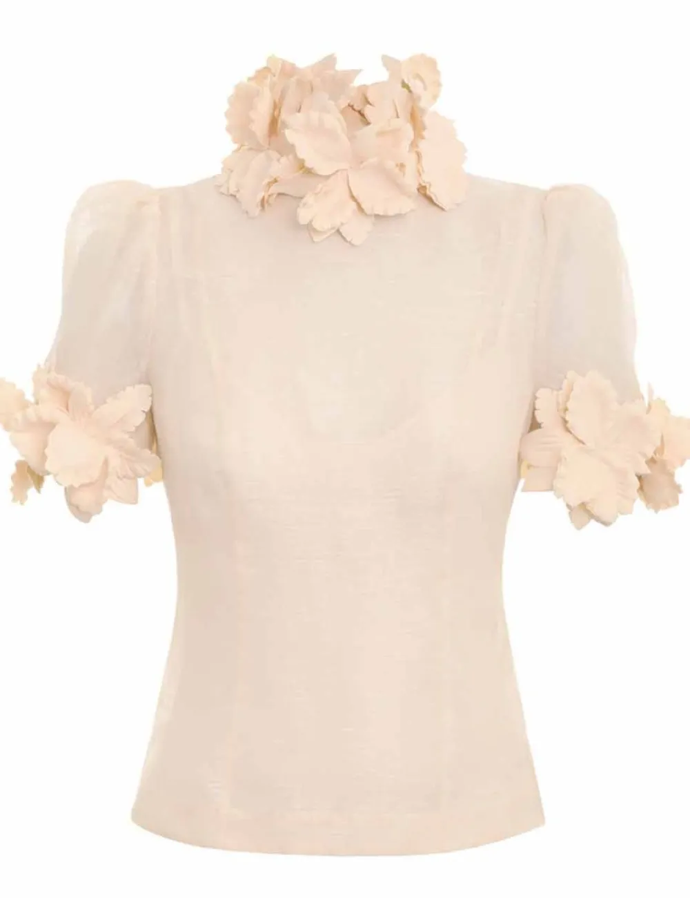 ZIMMERMANN Luminosity Liftoff Flower Top-Women Luminosity