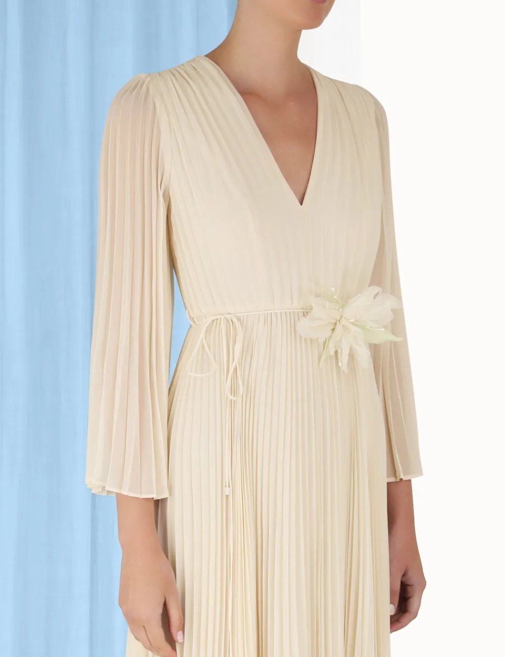 ZIMMERMANN Sunray Midi Dress-Women Luminosity