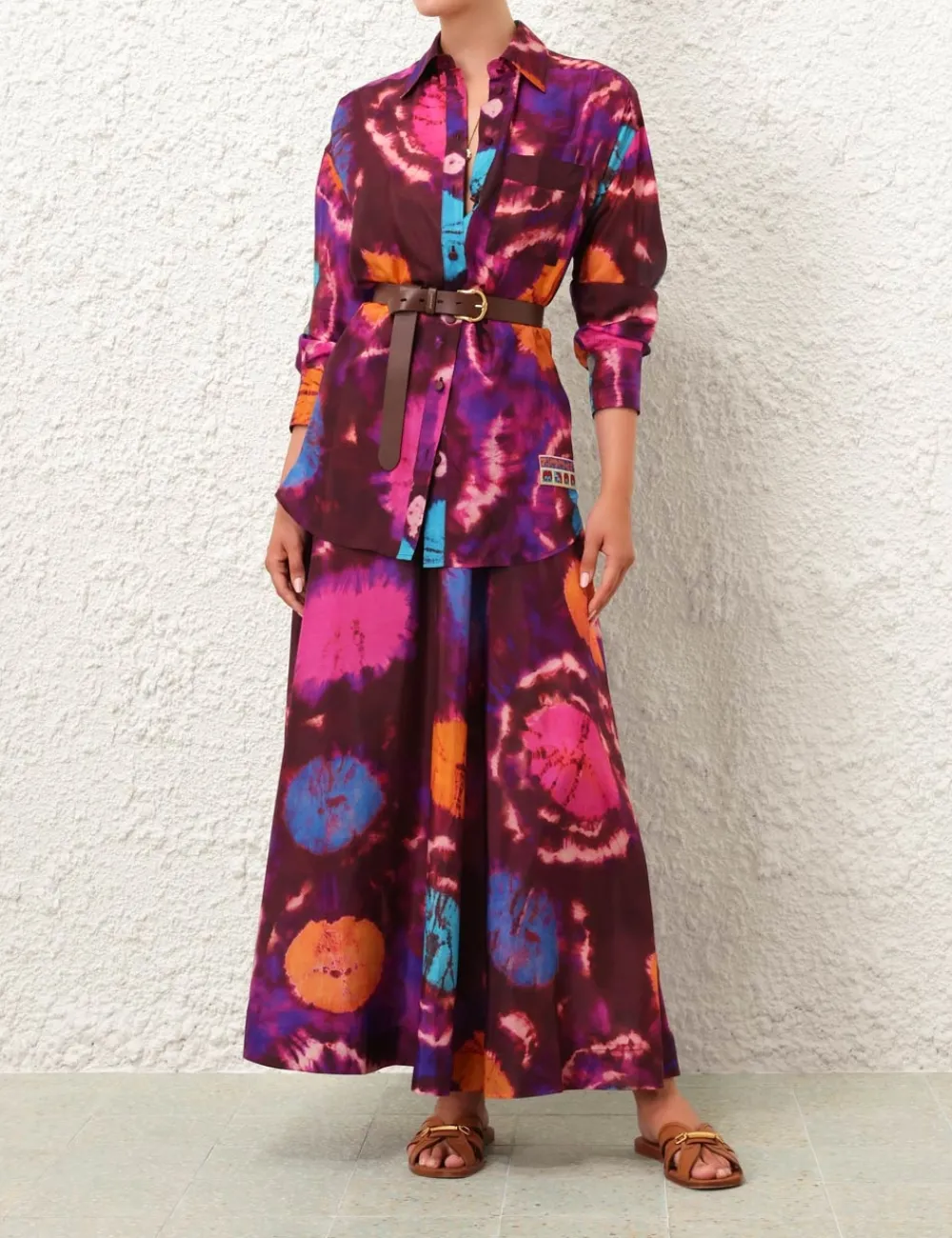 ZIMMERMANN Acadian Swing Skirt-Women Clothing