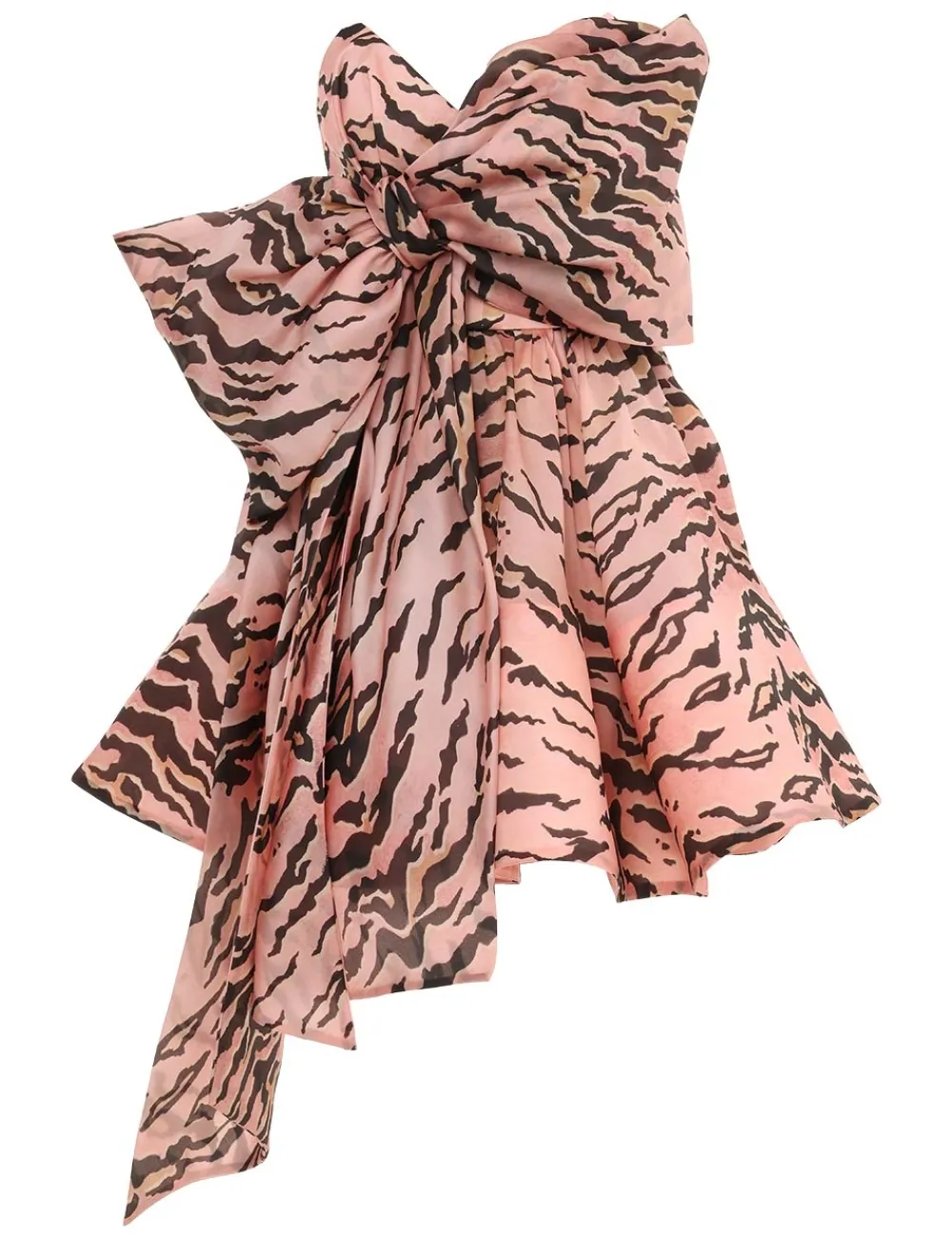 ZIMMERMANN Matchmaker Bow Mini Dress-Women Dresses