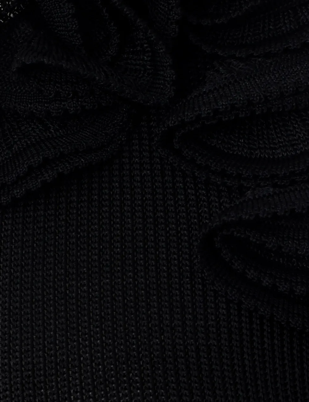 ZIMMERMANN Matchmaker Ruffle Neck Midi-Women Knitwear