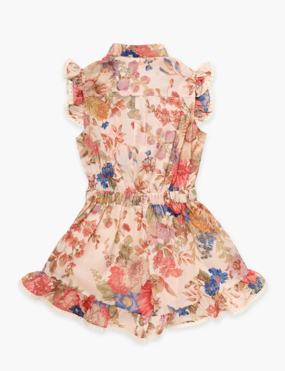 ZIMMERMANN August Frill Playsuit-Women Clothing