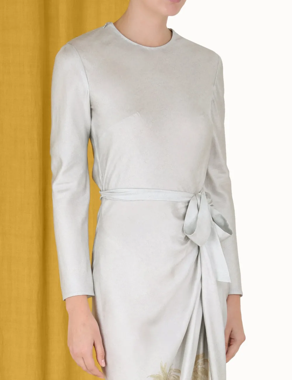 ZIMMERMANN Sensory Drape Dress-Women Clothing