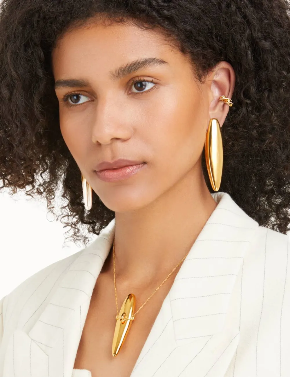 ZIMMERMANN Paint Stroke Locket Necklace-Women Form & Light