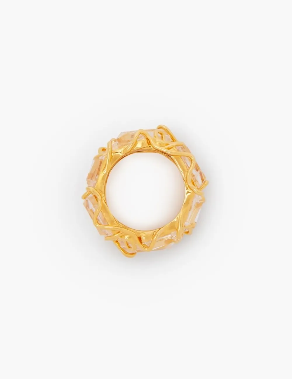 ZIMMERMANN Crystal Swirl Ring-Women Rings