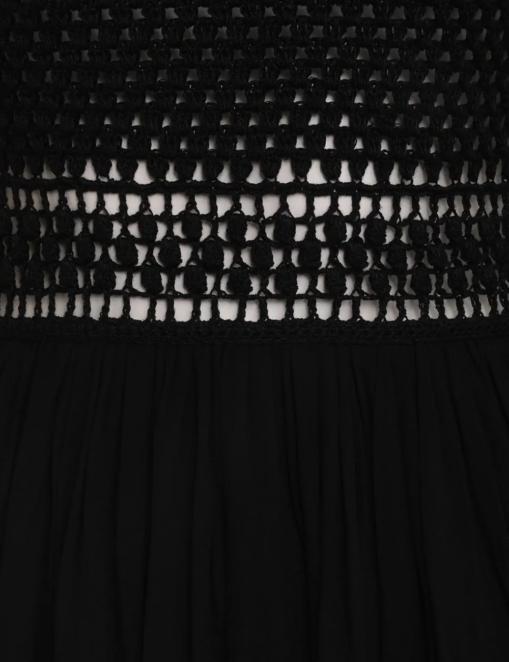 ZIMMERMANN Luminosity Crochet Bodice Midi-Women Dresses