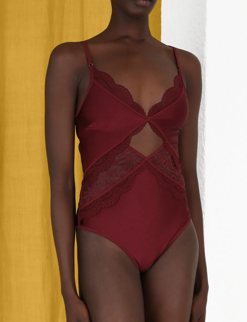 ZIMMERMANN Devi Lace Cutout 1Pc-Women One Pieces