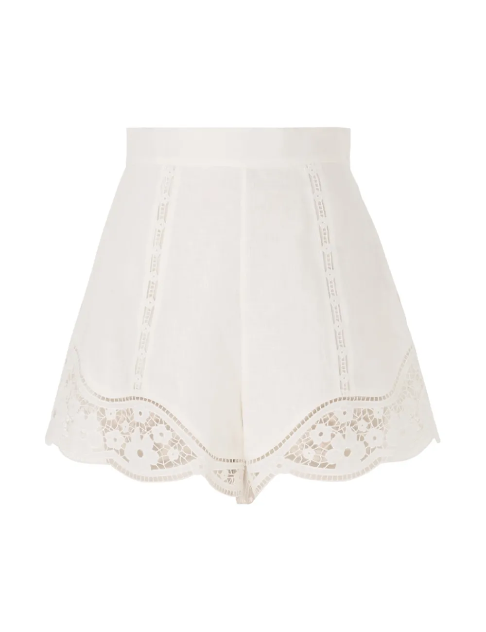 ZIMMERMANN August Broderie Shorts-Women Shorts & Pants