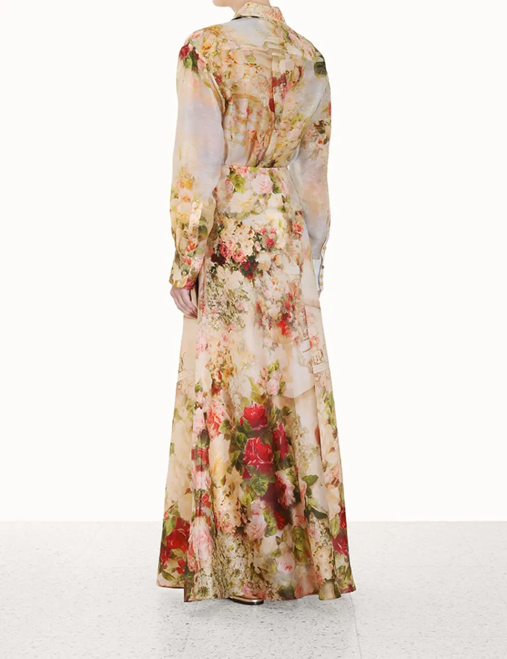 ZIMMERMANN Luminosity Flare Skirt-Women Clothing