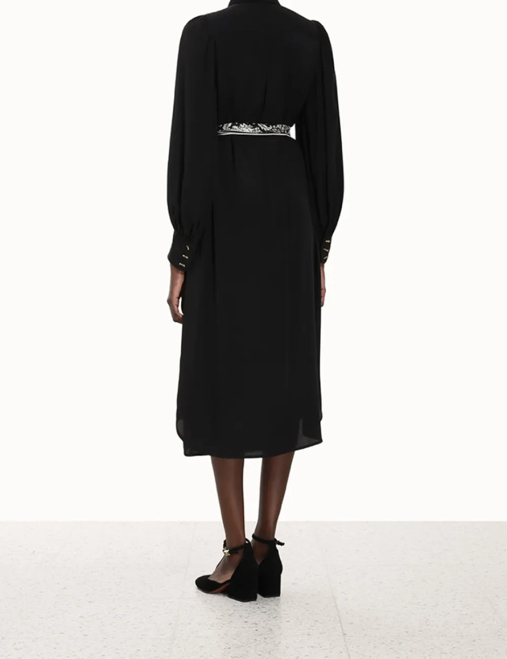 ZIMMERMANN Shirt Midi Dress-Women Luminosity