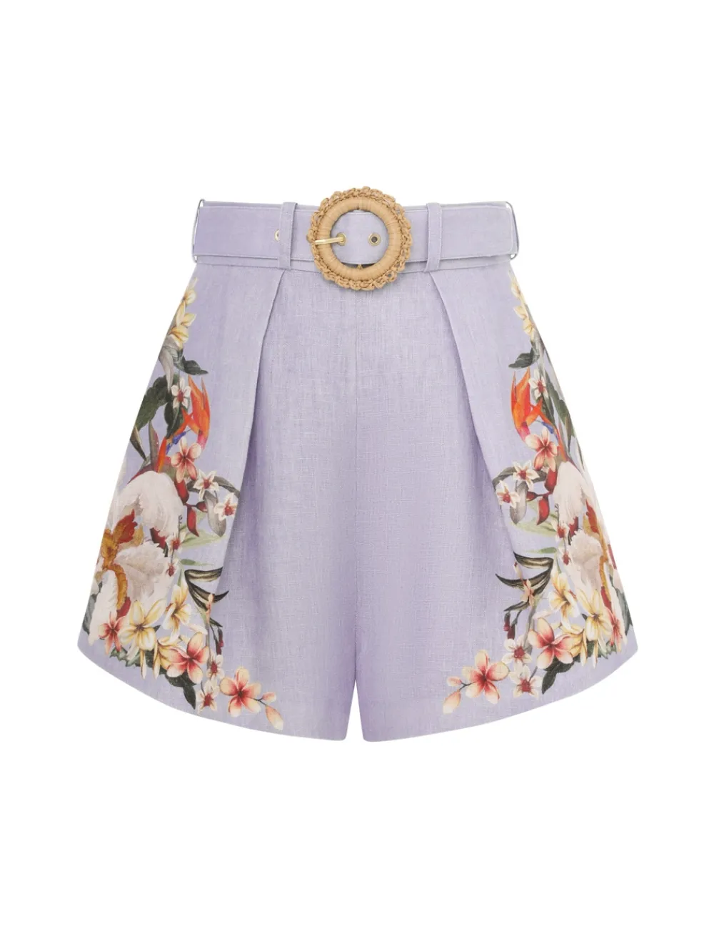 ZIMMERMANN Lexi Tuck Short-Women Clothing