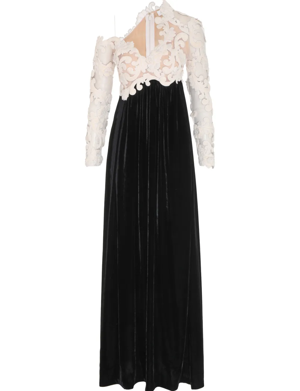 ZIMMERMANN Sensory Velvet Bodice Gown-Women Luminosity