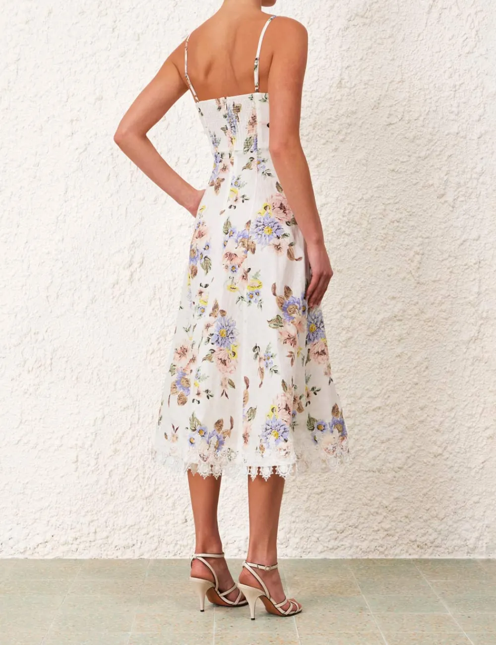 ZIMMERMANN Applique Picnic Dress-Women Clothing