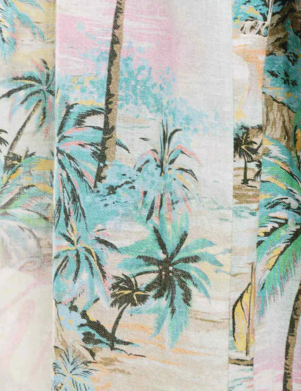 ZIMMERMANN Vacay Puff Sleeve Crop Top-Women Clothing