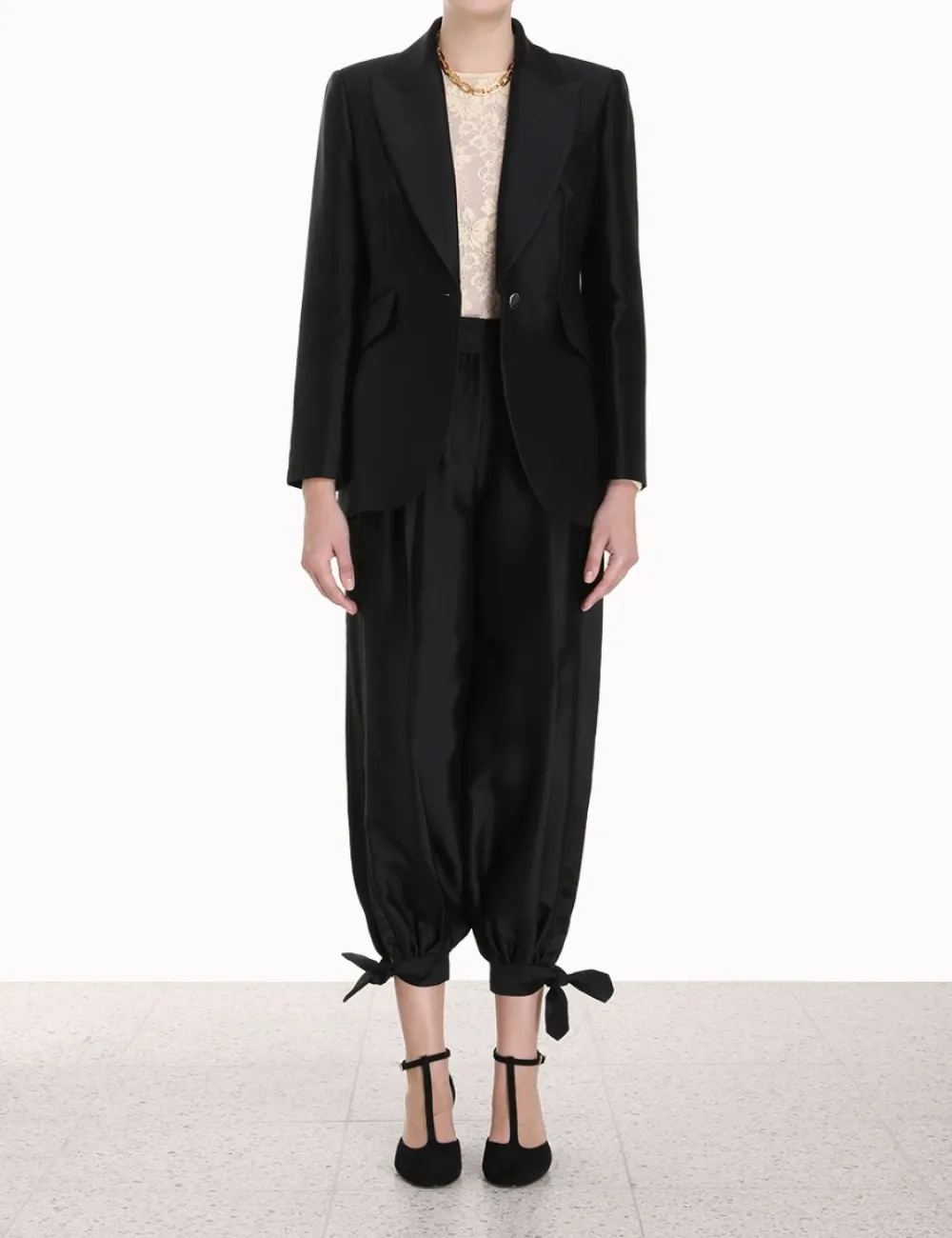 ZIMMERMANN Luminosity Fitted Jacket-Women Jackets & Coats