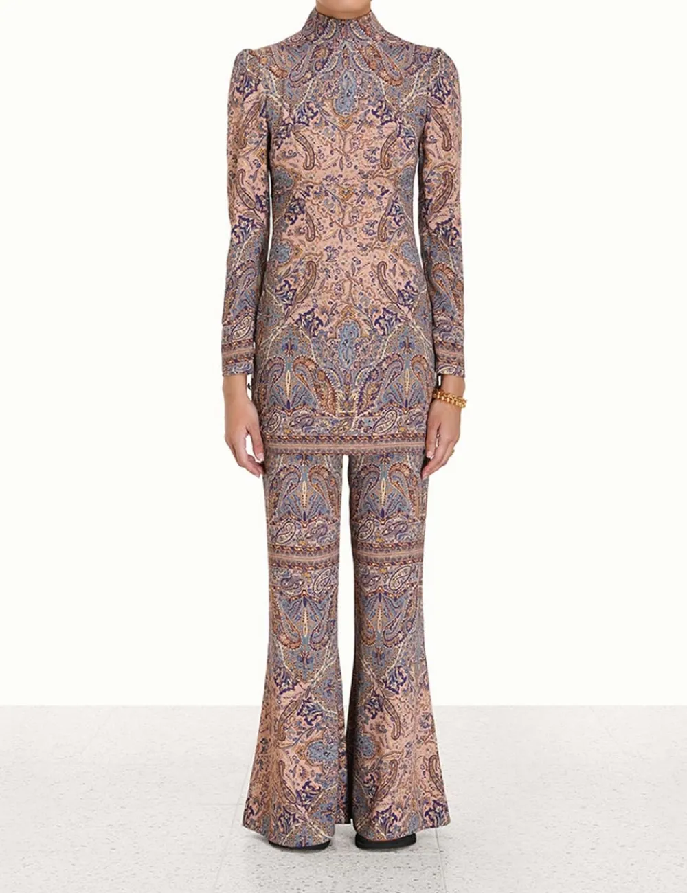 ZIMMERMANN Lyrical Tunic Dress-Women Clothing