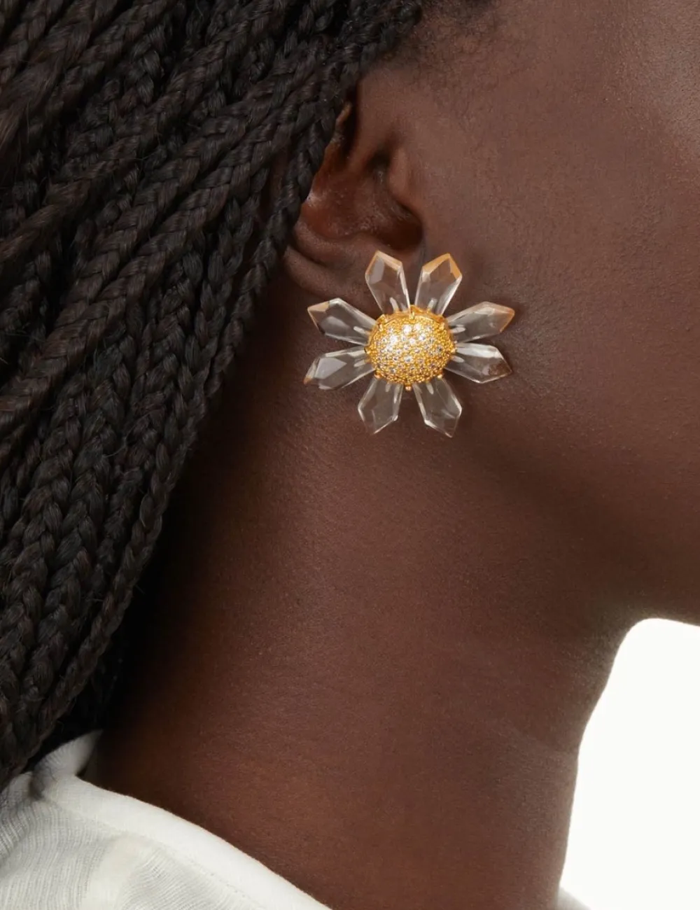 ZIMMERMANN Quartz Sunflower Earrings-Women Earrings