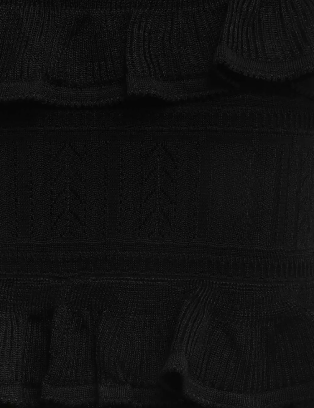 ZIMMERMANN Luminosity Ruffle Midi Skirt-Women Knitwear