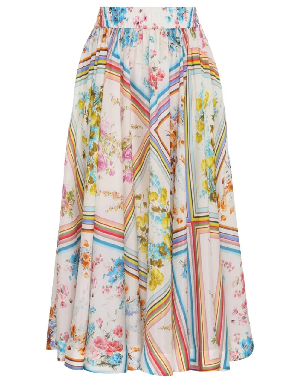 ZIMMERMANN Halcyon Swing Skirt-Women Clothing