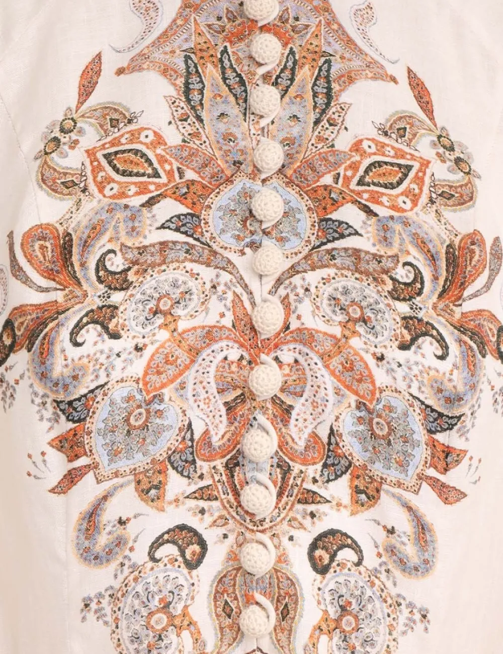 ZIMMERMANN Devi Billow Long Dress-Women Clothing